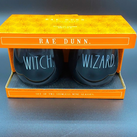 Rae Dunn Wine Glass Set - Picture 1 of 3